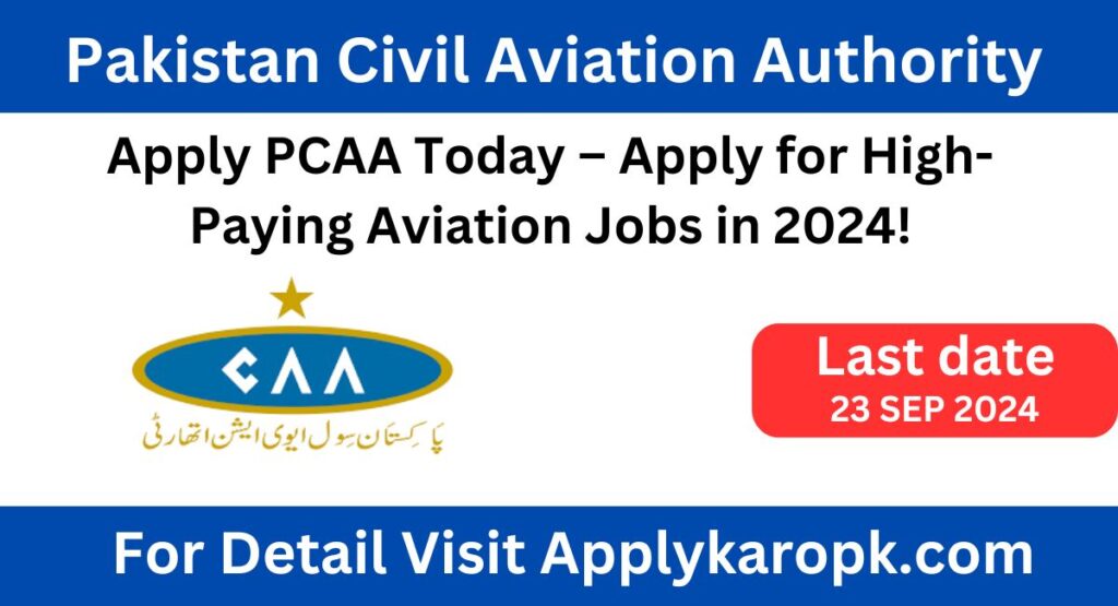 Pakistan Civil Aviation Authority Jobs